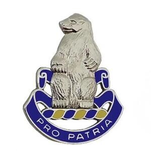 US Army 31st Infantry (Left) Unit Crest (Pro Patria)